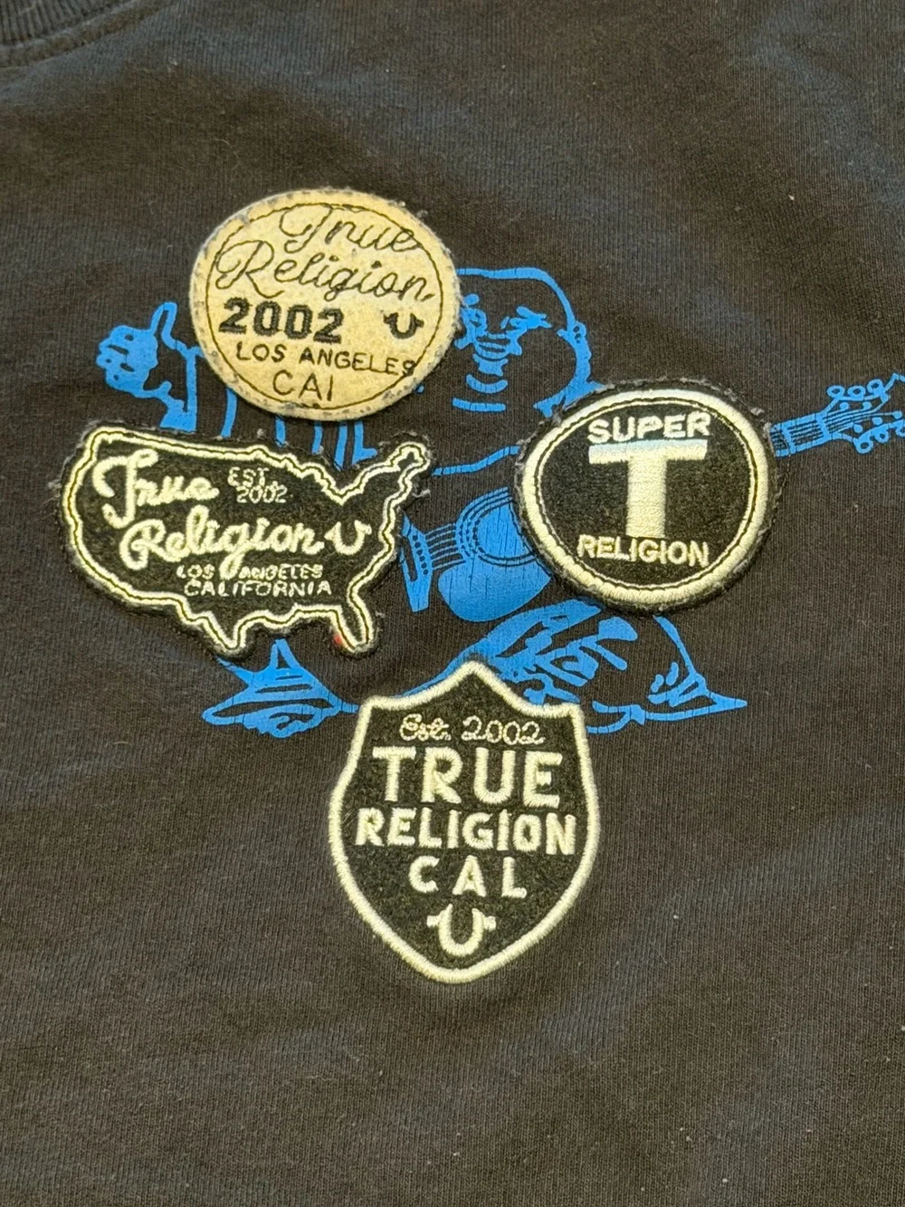 True Religion soft black